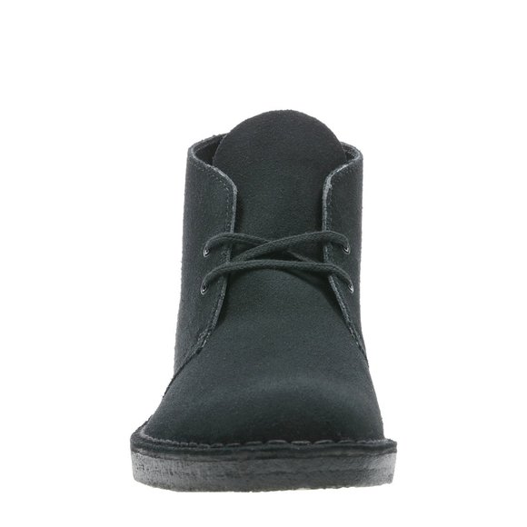 Men's Clarks Original Desert Boot Black Suede - Picture 3 of 7